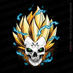 Daily_Deal_Shirts Magnets / 3"x3" / Black Majin Skeletron