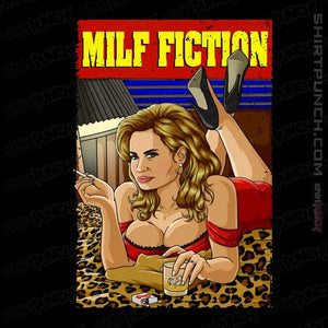 Secret_Shirts Magnets / 3"x3" / Black Milf Fiction