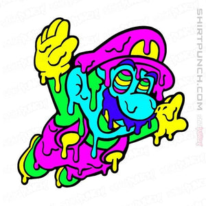 Secret_Shirts Magnets / 3"x3" / White Trip Mario