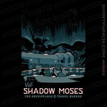 Load image into Gallery viewer, Shirts Magnets / 3&quot;x3&quot; / Black Visit Shadow Moses
