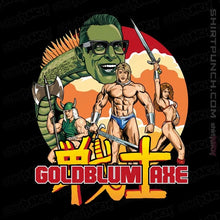 Load image into Gallery viewer, Shirts Magnets / 3&quot;x3&quot; / Black Goldblum Axe
