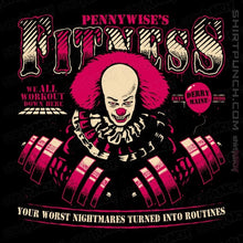 Load image into Gallery viewer, Daily_Deal_Shirts Magnets / 3&quot;x3&quot; / Black Pennywise&#39;s Fitness
