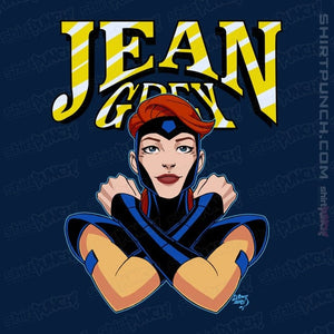 Daily_Deal_Shirts Magnets / 3"x3" / Navy Jean Grey 97