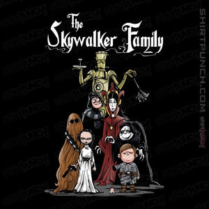 Daily_Deal_Shirts Magnets / 3"x3" / Black The Skywalker Family