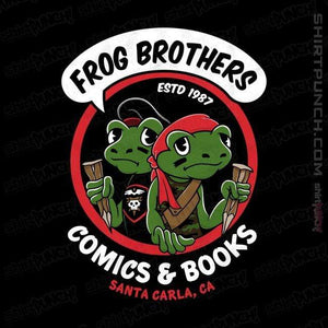 Shirts Magnets / 3"x3" / Black Frog Brothers Comics