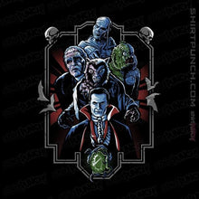 Load image into Gallery viewer, Shirts Magnets / 3&quot;x3&quot; / Black Enter The Monsters
