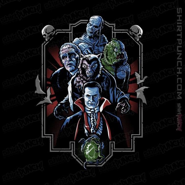 Shirts Magnets / 3"x3" / Black Enter The Monsters