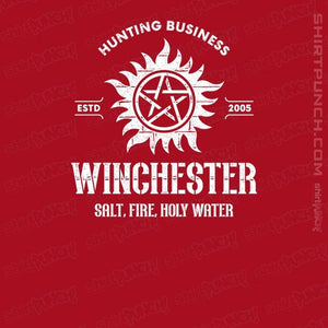 Shirts Magnets / 3"x3" / Red Winchester Hunting Business