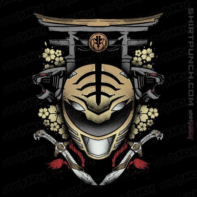 Shirts Magnets / 3"x3" / Black White Ranger