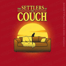 Load image into Gallery viewer, Daily_Deal_Shirts Magnets / 3&quot;x3&quot; / Red The Settlers Of The Couch
