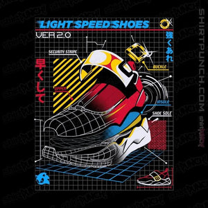 Shirts Magnets / 3"x3" / Black Light Speed Shoes