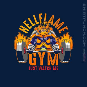 Shirts Magnets / 3"x3" / Navy Endeavor Gym