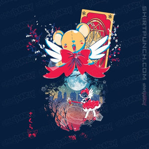 Secret_Shirts Magnets / 3"x3" / Navy Sakura Spring...