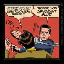 Load image into Gallery viewer, Shirts Magnets / 3&quot;x3&quot; / Black Ignorant Slap
