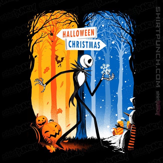 Daily_Deal_Shirts Magnets / 3"x3" / Black Two Worlds!