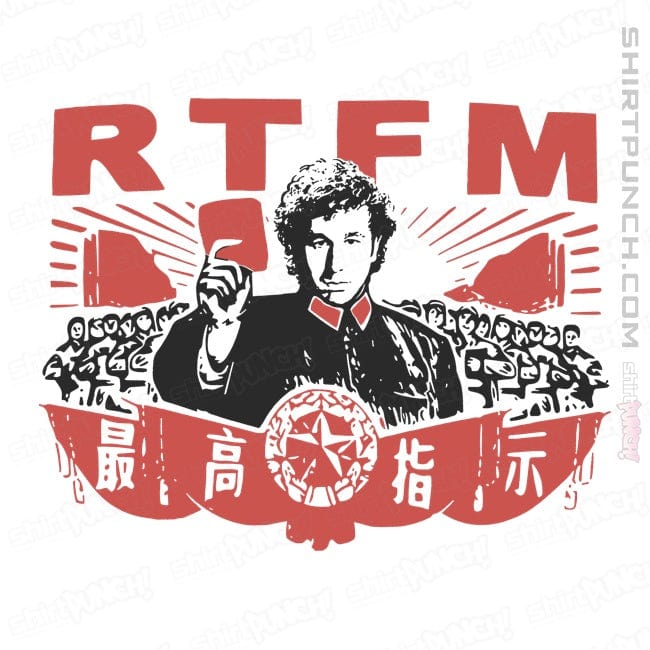 Secret_Shirts Magnets / 3"x3" / White RTFM