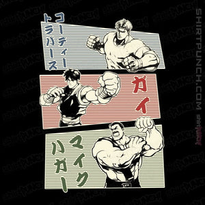 Secret_Shirts Magnets / 3"x3" / Black Final Fight