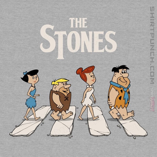 Daily_Deal_Shirts Magnets / 3"x3" / Sports Grey The Stones