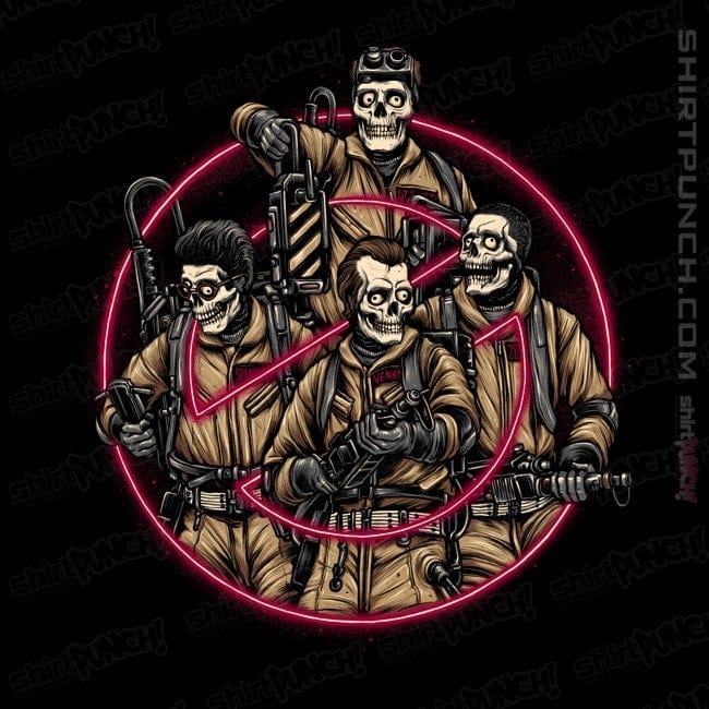 Secret_Shirts Magnets / 3"x3" / Black Busted Ghouls