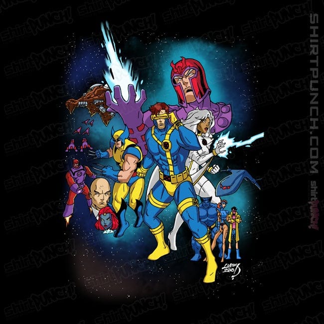 Secret_Shirts Magnets / 3"x3" / Black Mutant Wars