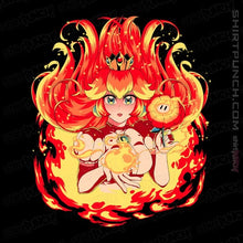 Load image into Gallery viewer, Daily_Deal_Shirts Magnets / 3&quot;x3&quot; / Black Peach Fire
