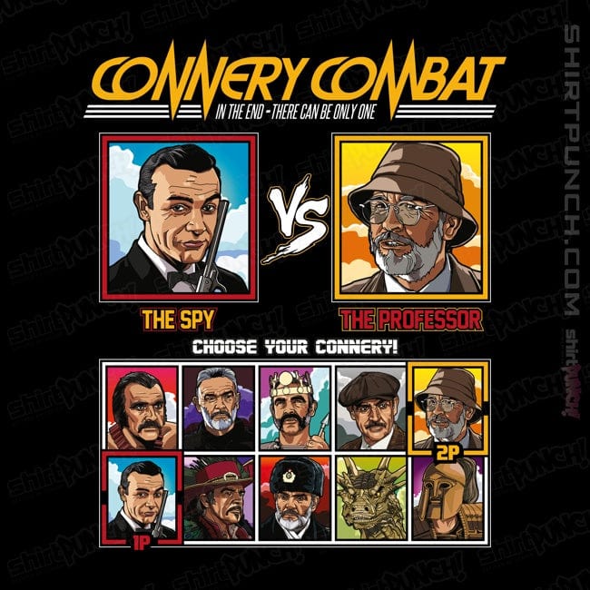 Shirts Magnets / 3"x3" / Black Connery Combat