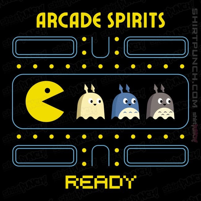 Secret_Shirts Magnets / 3"x3" / Black Arcade Spirits