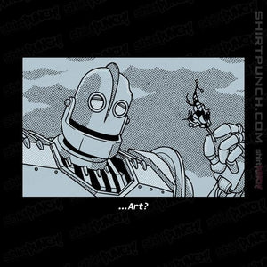 Secret_Shirts Magnets / 3"x3" / Black Giant Art