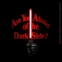 Load image into Gallery viewer, Shirts Magnets / 3&quot;x3&quot; / Black Afraid Of The Dark Side
