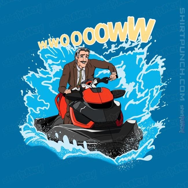 Secret_Shirts Magnets / 3"x3" / Sapphire The Little Jet Ski