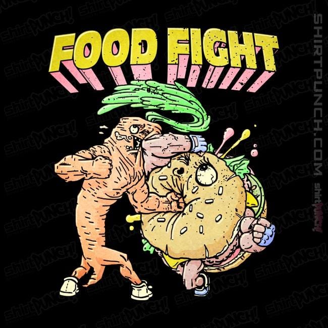 Shirts Magnets / 3"x3" / Black Food Fight