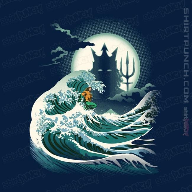 Shirts Magnets / 3"x3" / Navy The Wave Of Atlantis