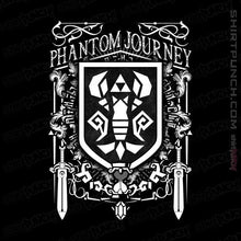 Load image into Gallery viewer, Shirts Magnets / 3&quot;x3&quot; / Black Phantom Journey
