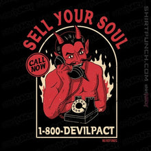 Load image into Gallery viewer, Daily_Deal_Shirts Magnets / 3&quot;x3&quot; / Black Sell Your Soul
