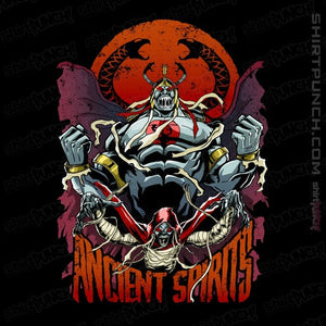 Secret_Shirts Magnets / 3"x3" / Black Ancient Spiritsd