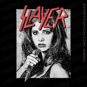 Secret_Shirts Magnets / 3"x3" / Black The Slayer
