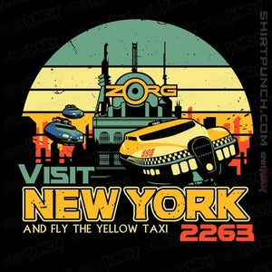 Daily_Deal_Shirts Magnets / 3"x3" / Black Visit New York