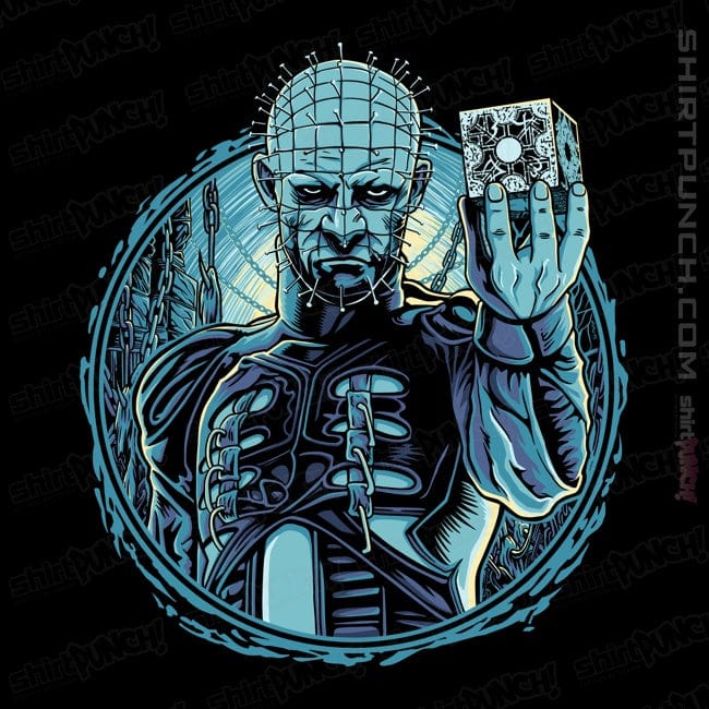 Daily_Deal_Shirts Magnets / 3"x3" / Black The Hell Priest