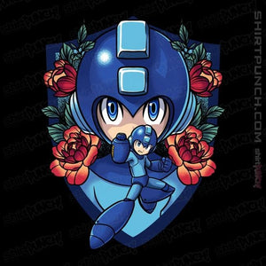 Secret_Shirts Magnets / 3"x3" / Black Megaman Crest