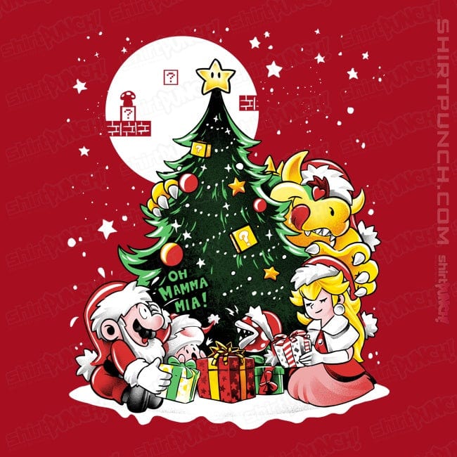 Secret_Shirts Magnets / 3"x3" / Red Super Christmas!