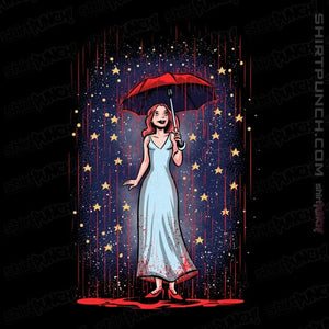 Secret_Shirts Magnets / 3"x3" / Black Carrie In The Rain