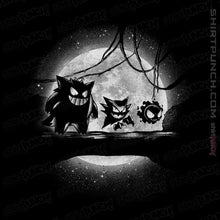 Load image into Gallery viewer, Shirts Magnets / 3&quot;x3&quot; / Black Moonlight Ghost Types
