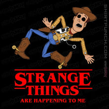 Load image into Gallery viewer, Secret_Shirts Magnets / 3&quot;x3&quot; / Black Strange Things
