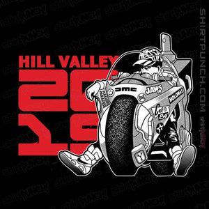 Shirts Magnets / 3"x3" / Black Hill Valley 2015 Dark