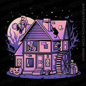 Daily_Deal_Shirts Magnets / 3"x3" / Black Hocus Pocus House