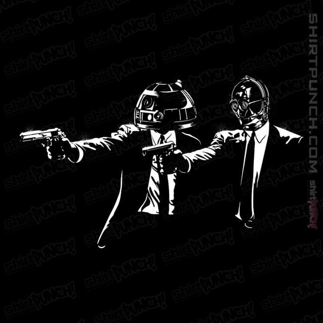 Daily_Deal_Shirts Magnets / 3"x3" / Black Droid Fiction.