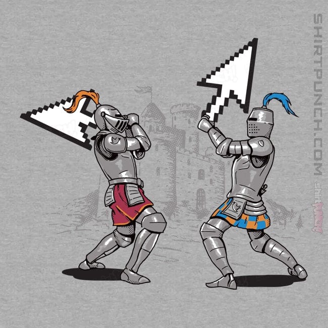 Daily_Deal_Shirts Magnets / 3"x3" / Sports Grey Keyboard Warriors