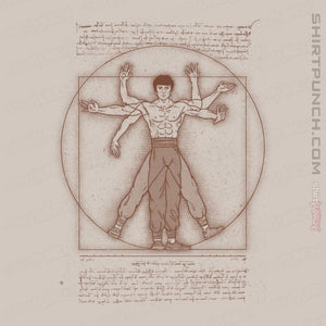 Daily_Deal_Shirts Magnets / 3"x3" / Sand Vitruvian Dragon
