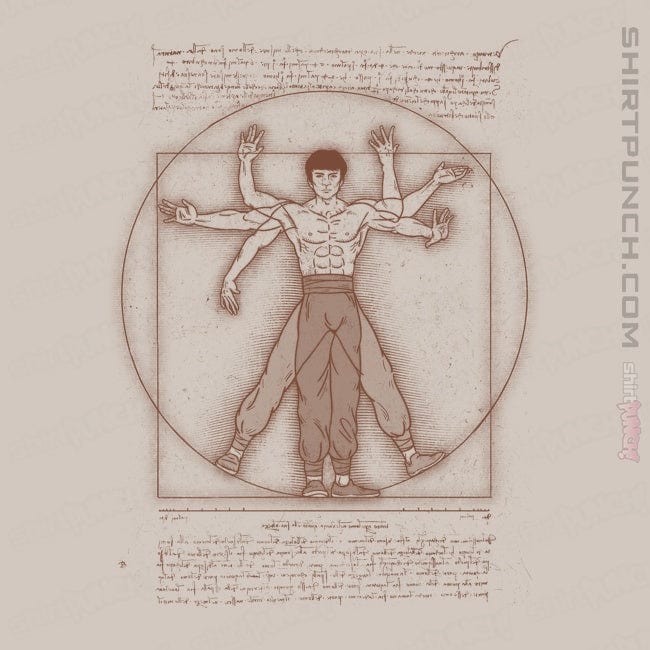 Daily_Deal_Shirts Magnets / 3"x3" / Sand Vitruvian Dragon