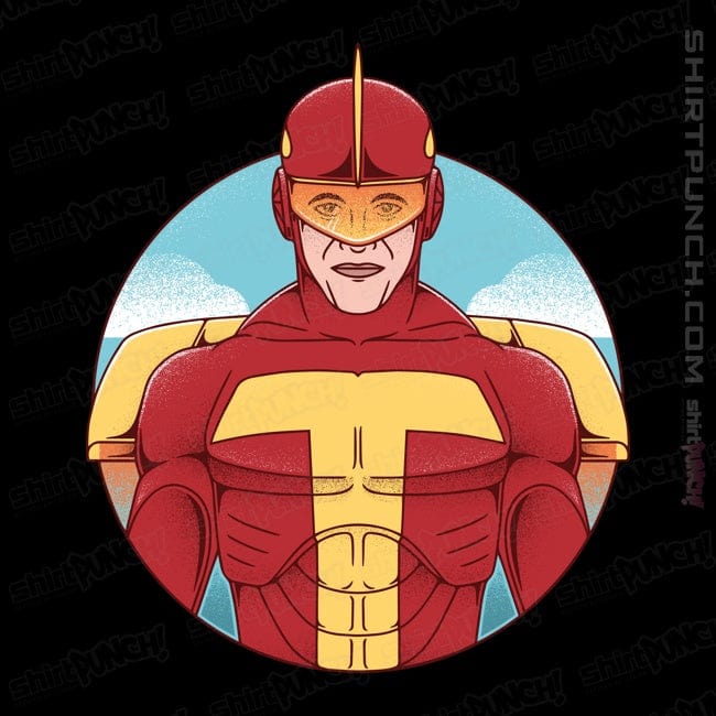 Shirts Magnets / 3"x3" / Black Turbo Man